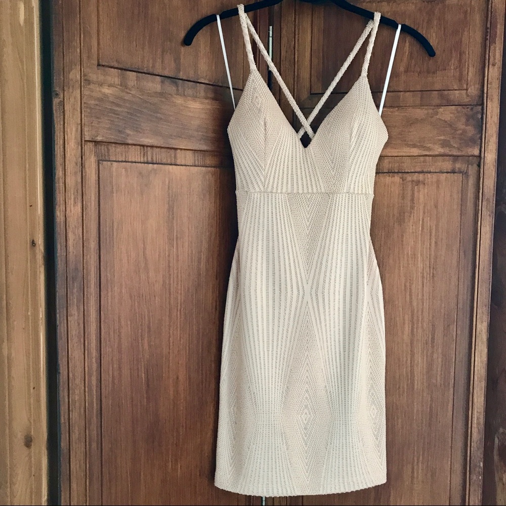 Crochet Dress - Blush