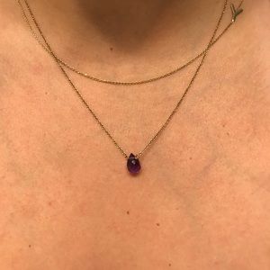 Dogeared Amethyst necklace
