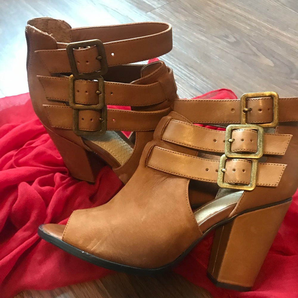 Tan Booties - Picture 2 of 5