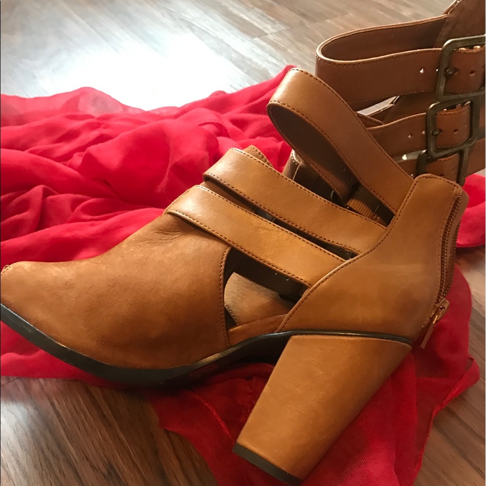 Tan Booties - Picture 3 of 5