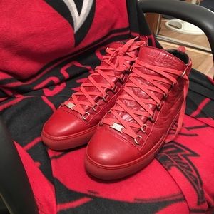 Red Balenciaga Areans Size 44 (11)