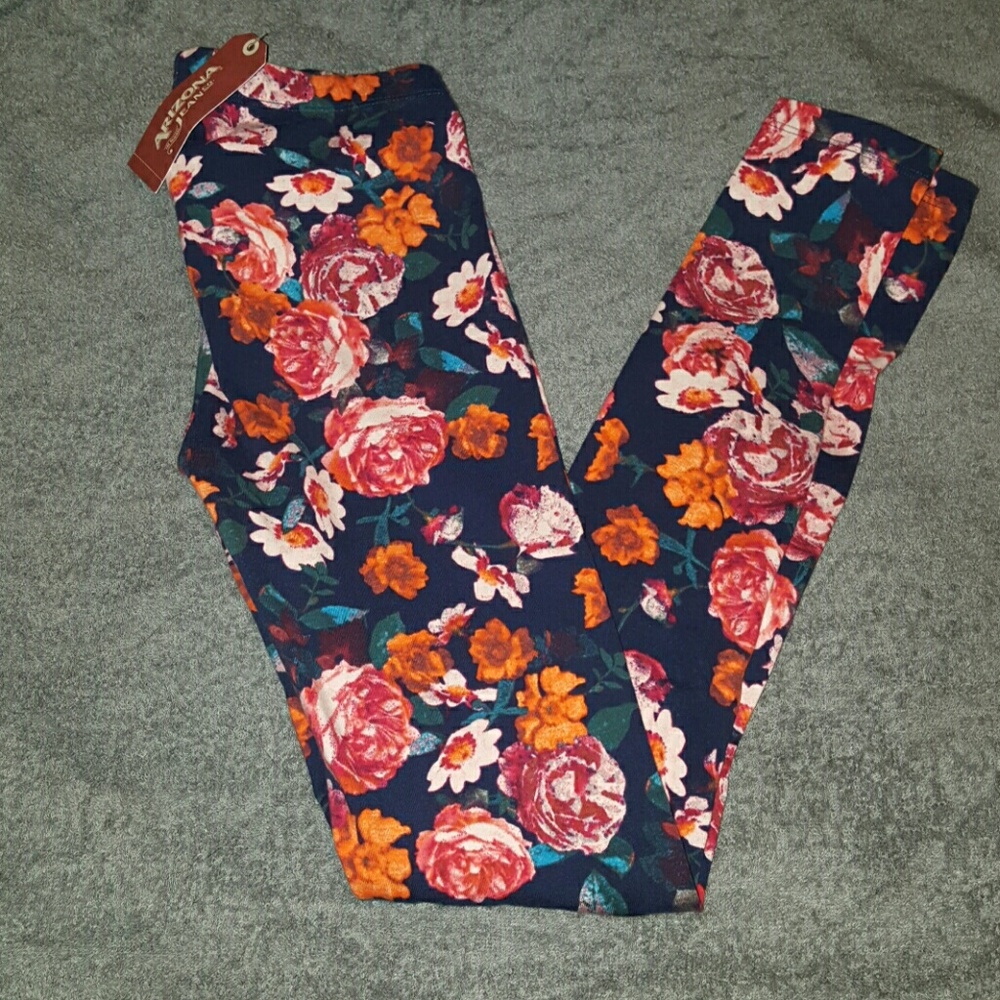 Floral leggings