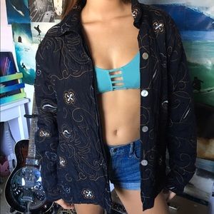 Embroidered jacket
