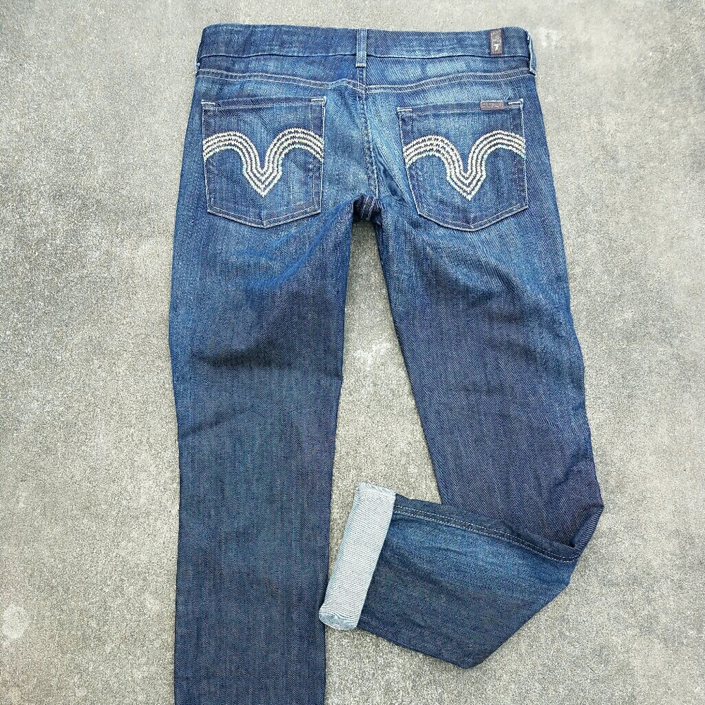 7 for all mankind jeans kate sz 31 stretch