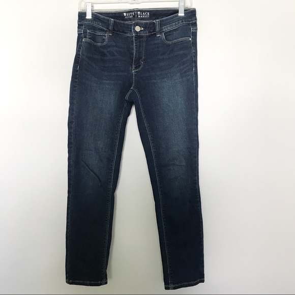 | W H B M |  Dark wash Skinny leg jeans - Picture 3 of 8