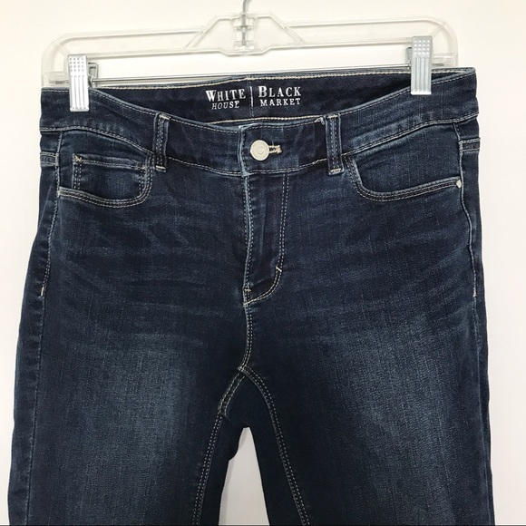 | W H B M |  Dark wash Skinny leg jeans - Picture 4 of 8