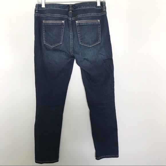 | W H B M |  Dark wash Skinny leg jeans - Picture 5 of 8