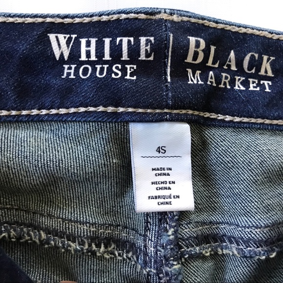 | W H B M |  Dark wash Skinny leg jeans - Picture 8 of 8