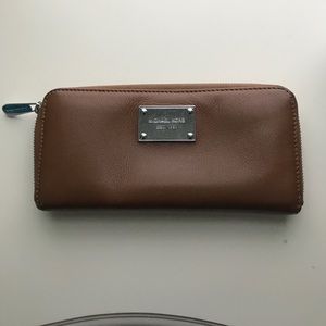 Michael Kors Brown Saffiano Wallet