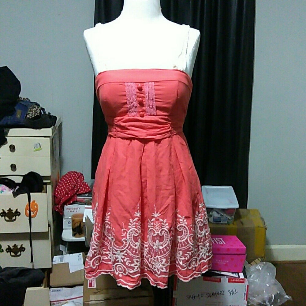 Lightly loved, crochet detailed sundress sz 11