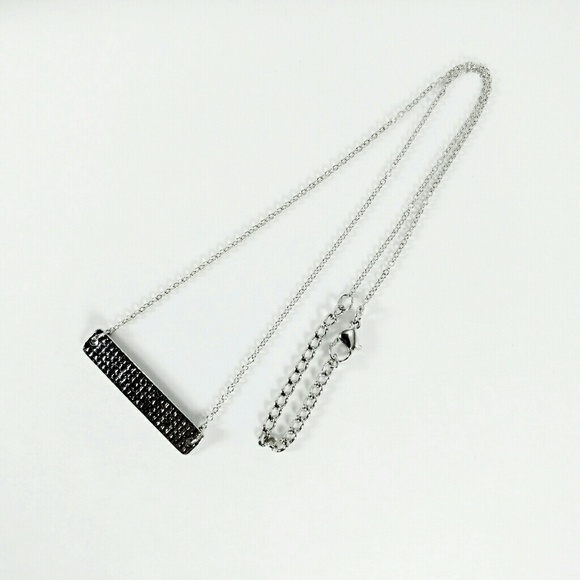 I am beautiful Silver Engraved/Stamped Necklace - Picture 3 of 4