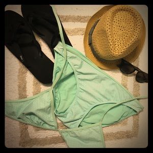 Itsy Bitsy Teenie Weenie Blue Polka Dot Bikini Set