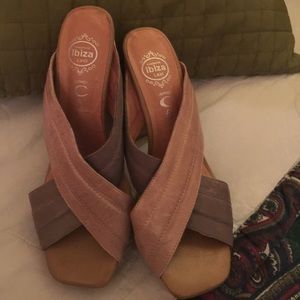 Jeffery Campell Leather Mules