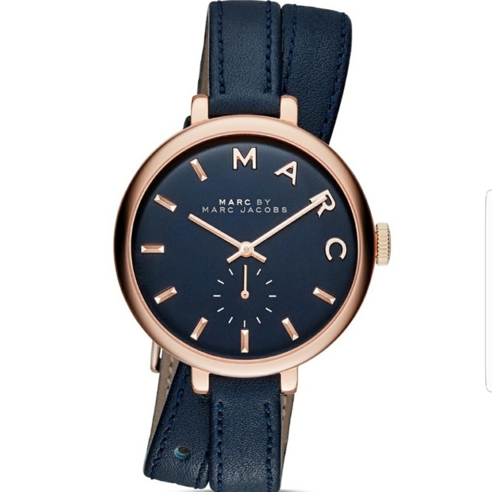 NWT Marc Jacobs Navy Wrap Watch
