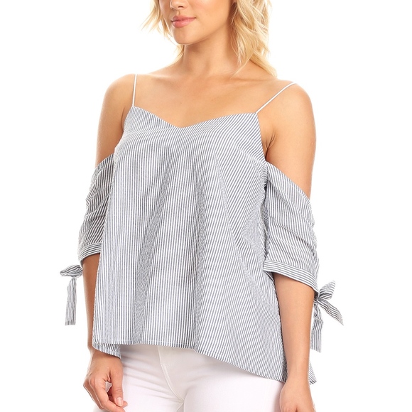 ADDISON | Cold Shoulder Top - Picture 4 of 6