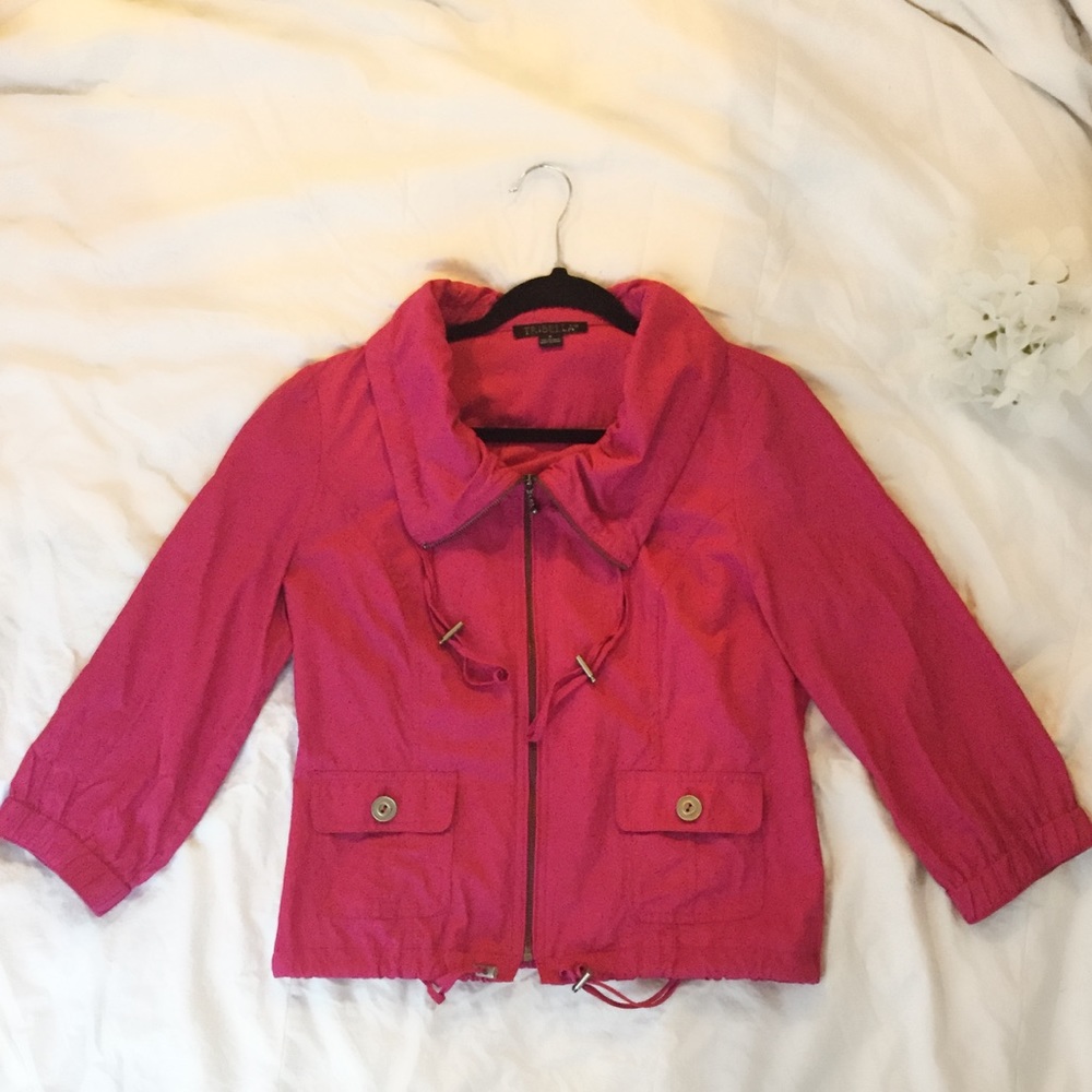 Tribella - pink windbreaker