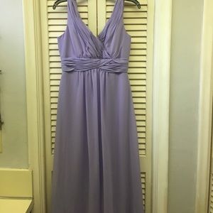 Christina Wu lilac floor length dress