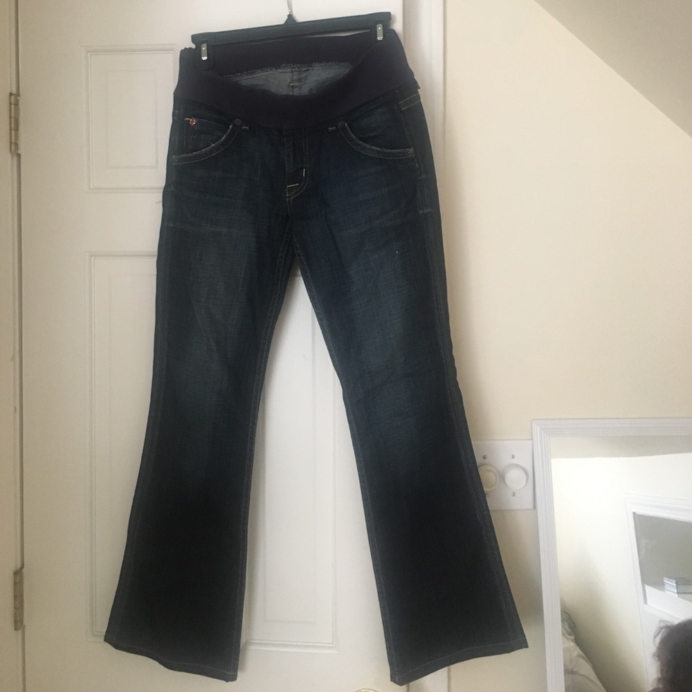 Hudson Maternity Jeans. Flare leg