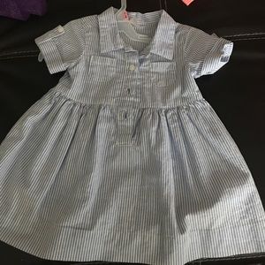 Baby girl stripped dress 6 months