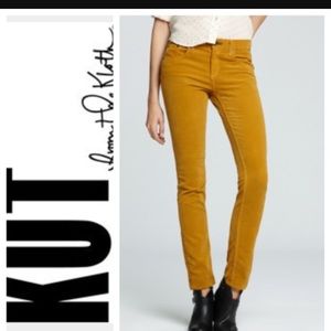 Kut from the kloth charcoal/moss green