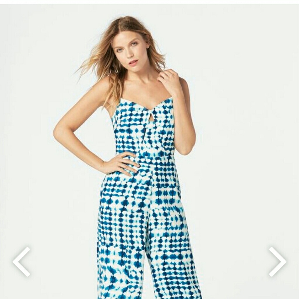 JustFab Culottes Jumpsuit