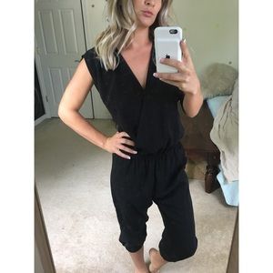 GUESS black pantsuit