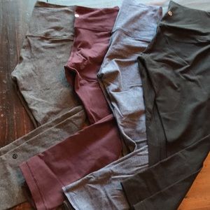 Lululemon High Waisted Crops