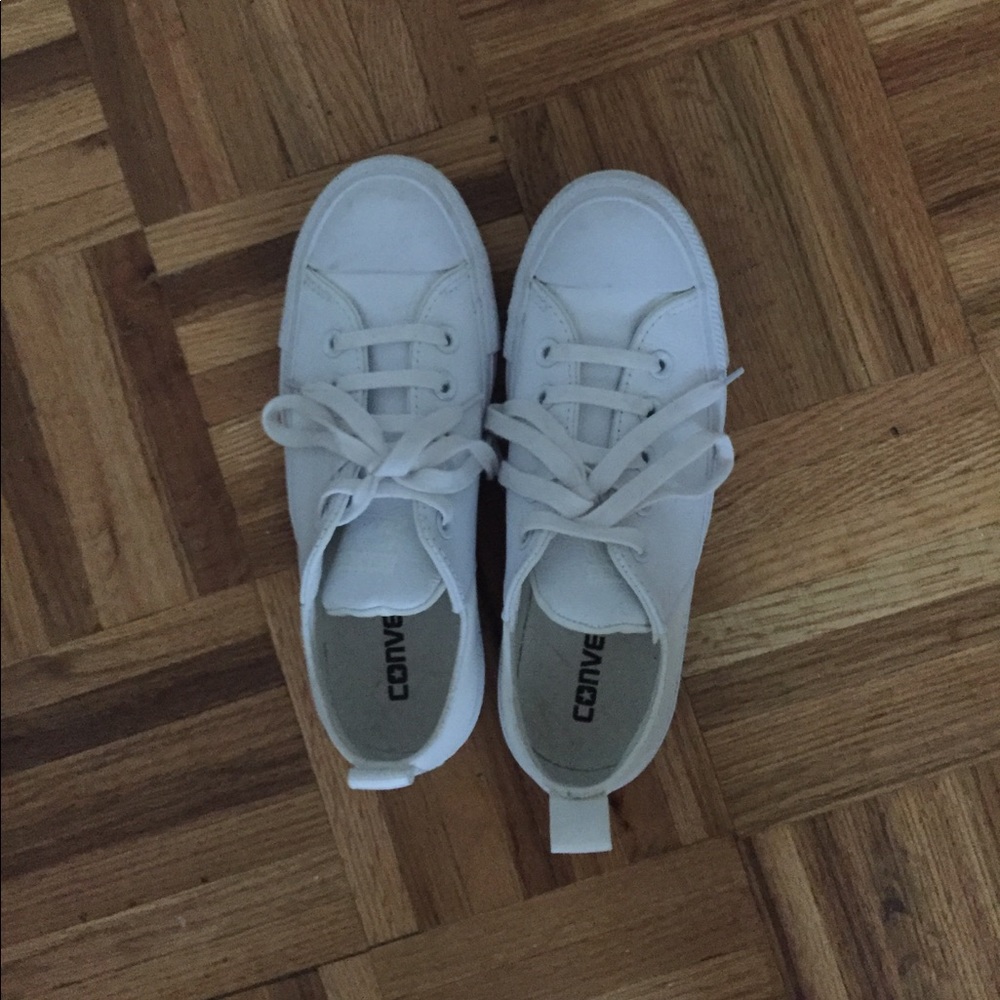 White Converse Shoes