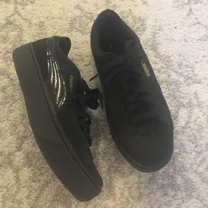 Puma basket platform reset sneakers