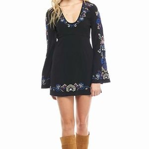 Free People NWT Holiday Folk Dress
