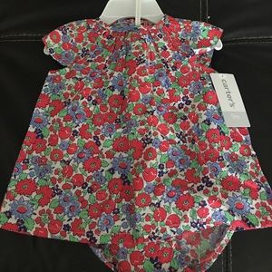 Brand new Baby girl Top and bottom set - 9 months