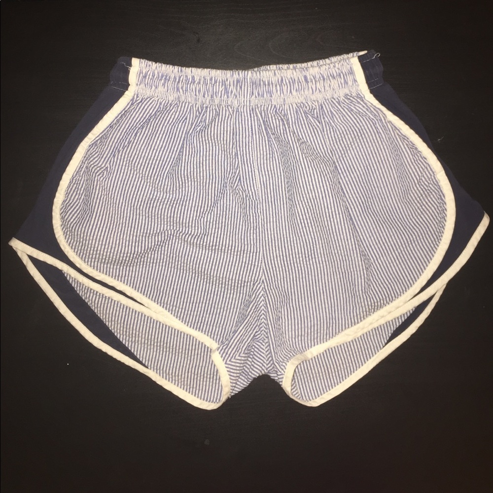 Lauren James Shorties - Seersucker Shorts