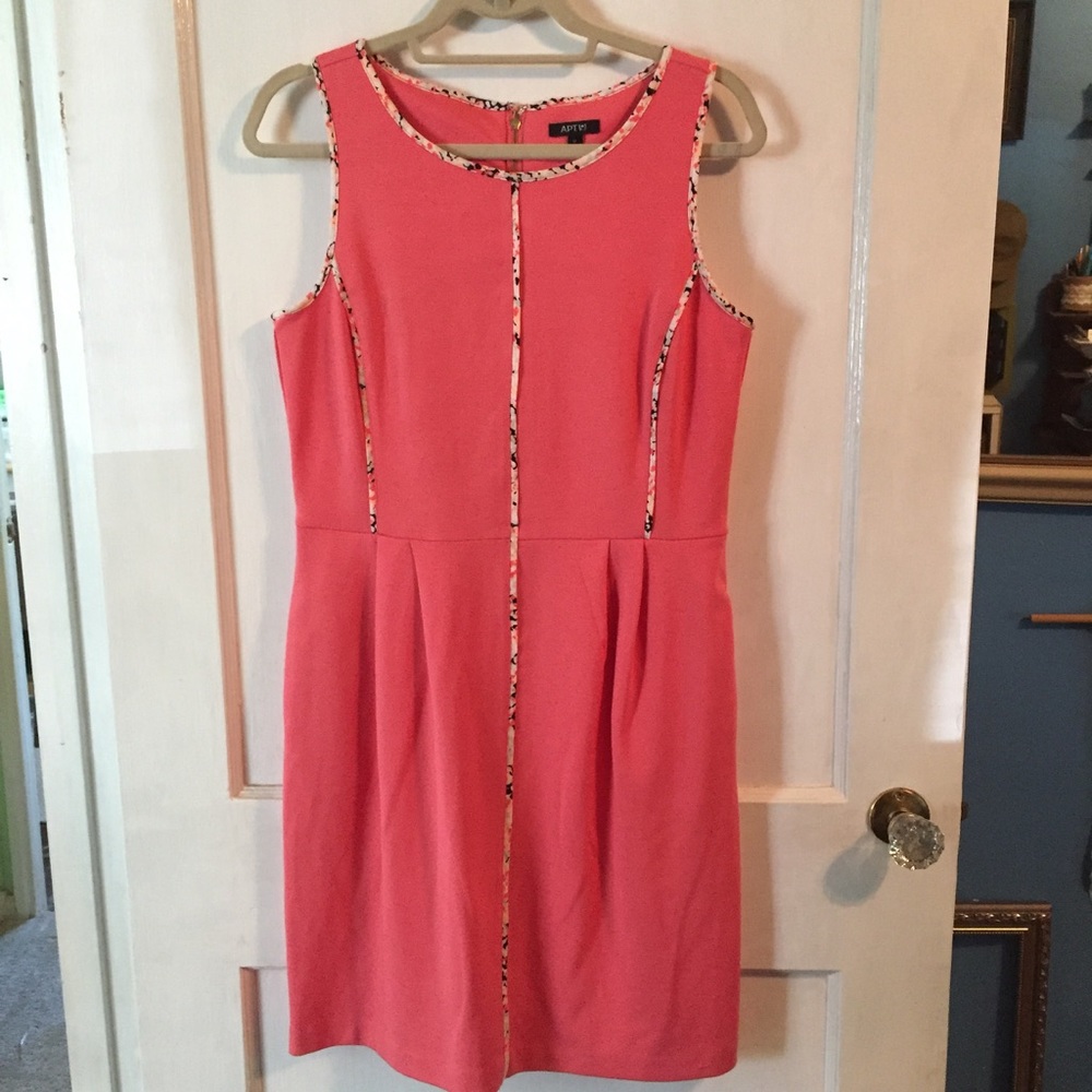 NWOT Apt 9 salmon dress