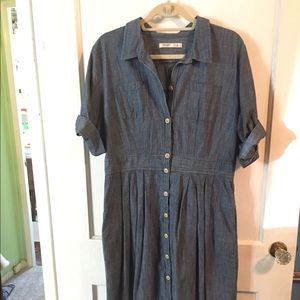 Old Navy denim A-line dress