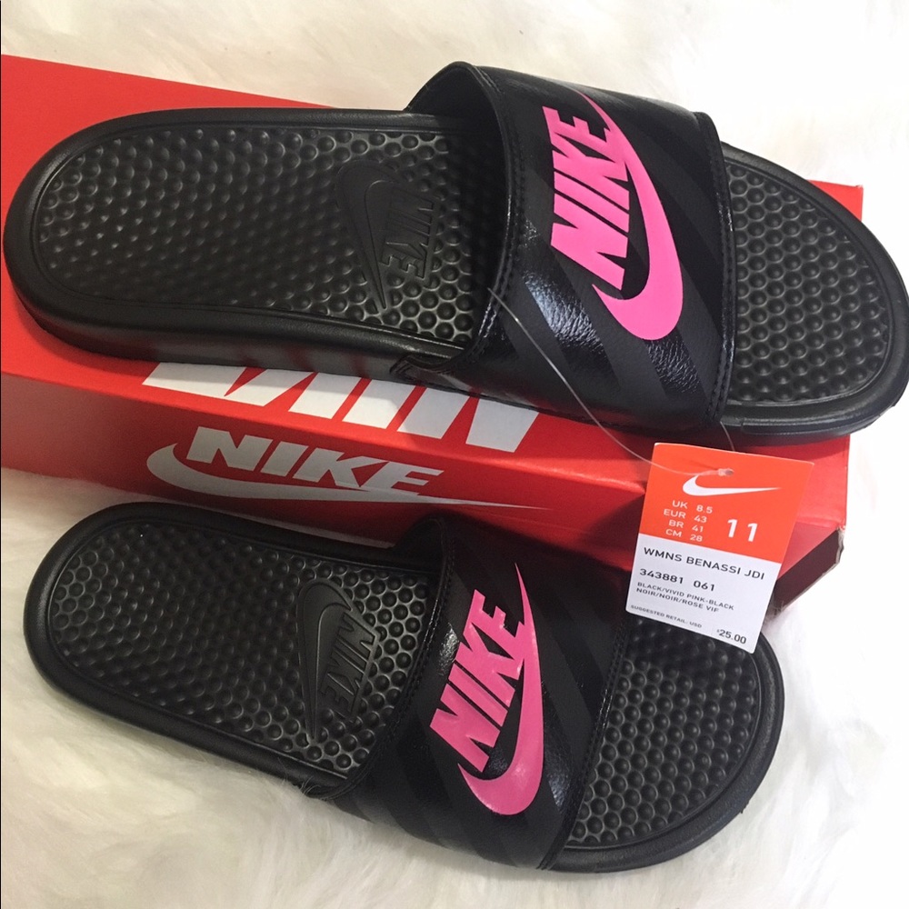 Brand New Nike Benassi Solarsoft slides.
