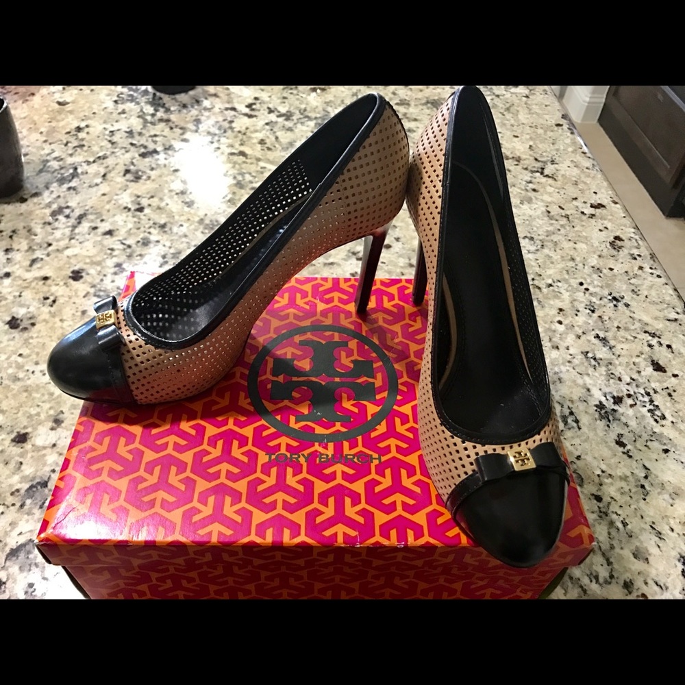New In Box Tory Burch Stilettos