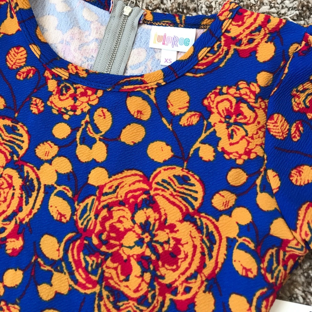 🌹LulaRoe Amelia Dress ·XXS·🌹 - Picture 2 of 4