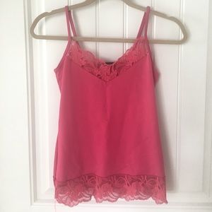 Adjustable strap, lacy WHBM camisole Adjustable strap, lacy WHBM camisole