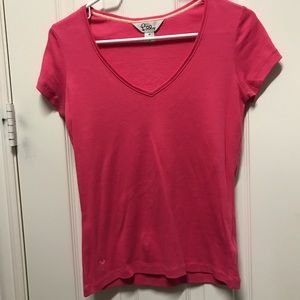 Lilly Pulitzer Pink Tee Shirt Size XS