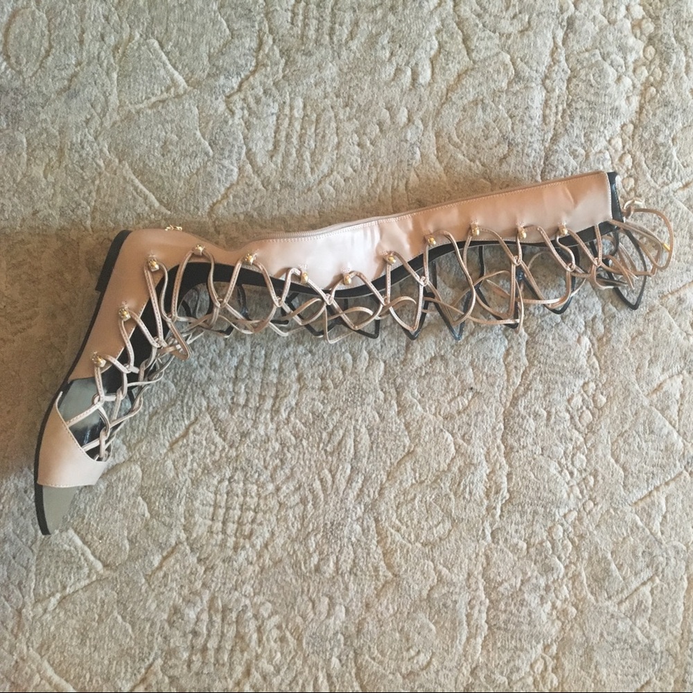 Reduced! Vegan leather sexy gladiator sandals