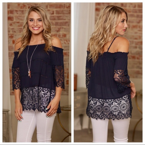 Tops - Navy top