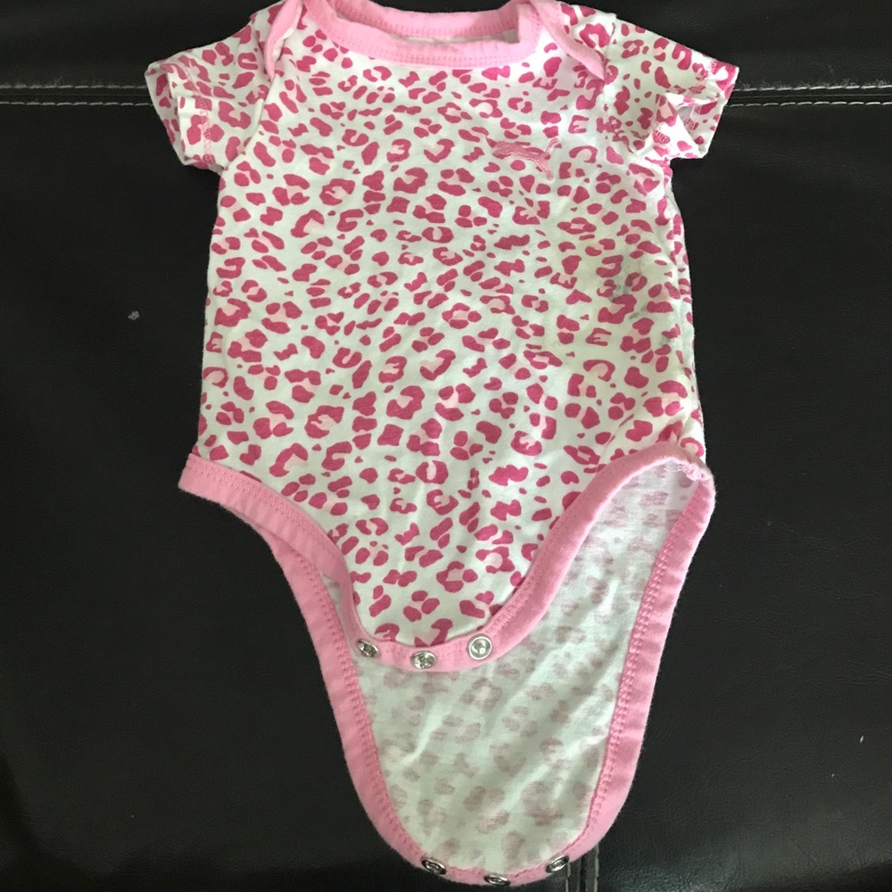 Baby girl Puma onesie - 0-3 months