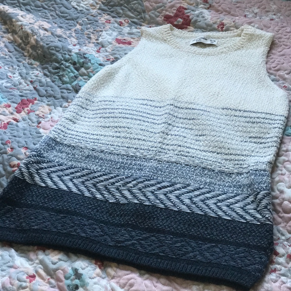 A&F sweater vest
