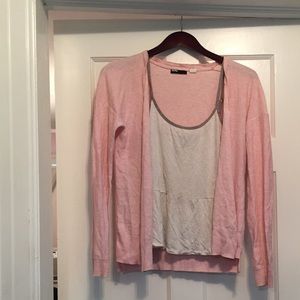 Light Pink Urban Outfitters Cardigan with Buttons
