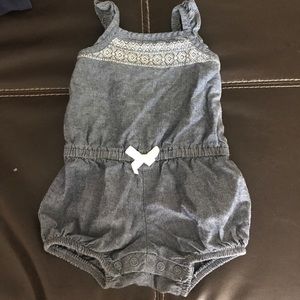 Baby girl shorts romper 9 months