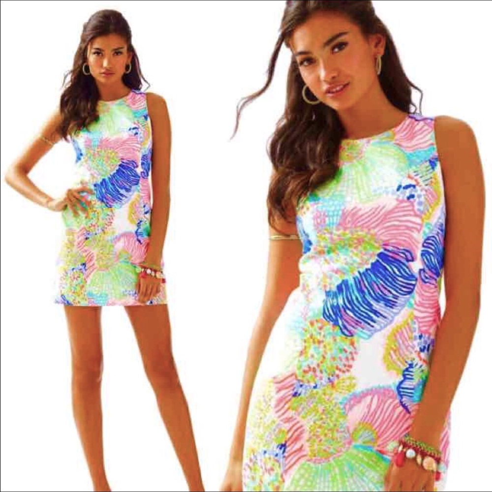 NWT. Lilly Pulitzer Mila Shift Dress. Size 0