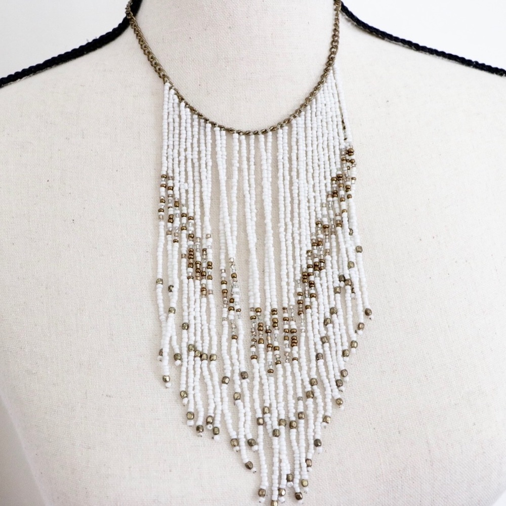 Fringe necklace!