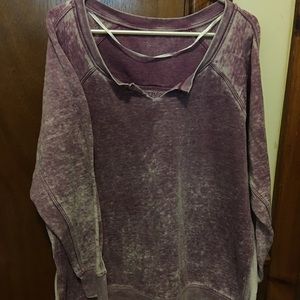 Calvin klein 2x purple sweatshirt
