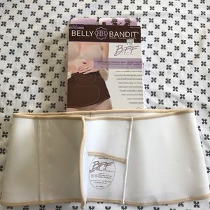 Belly Bandit belly wrap size large, cream colored