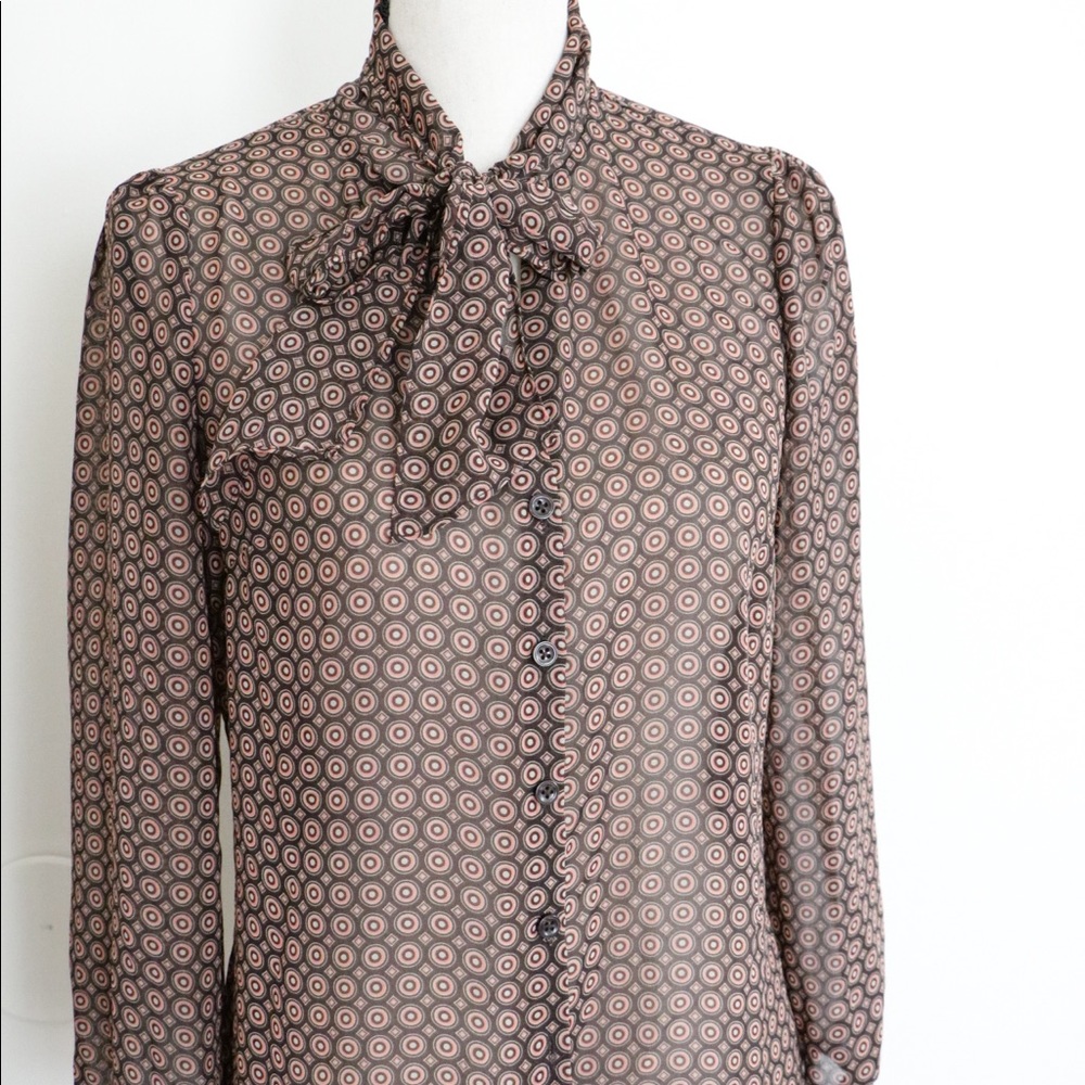 Tie button up shirt!